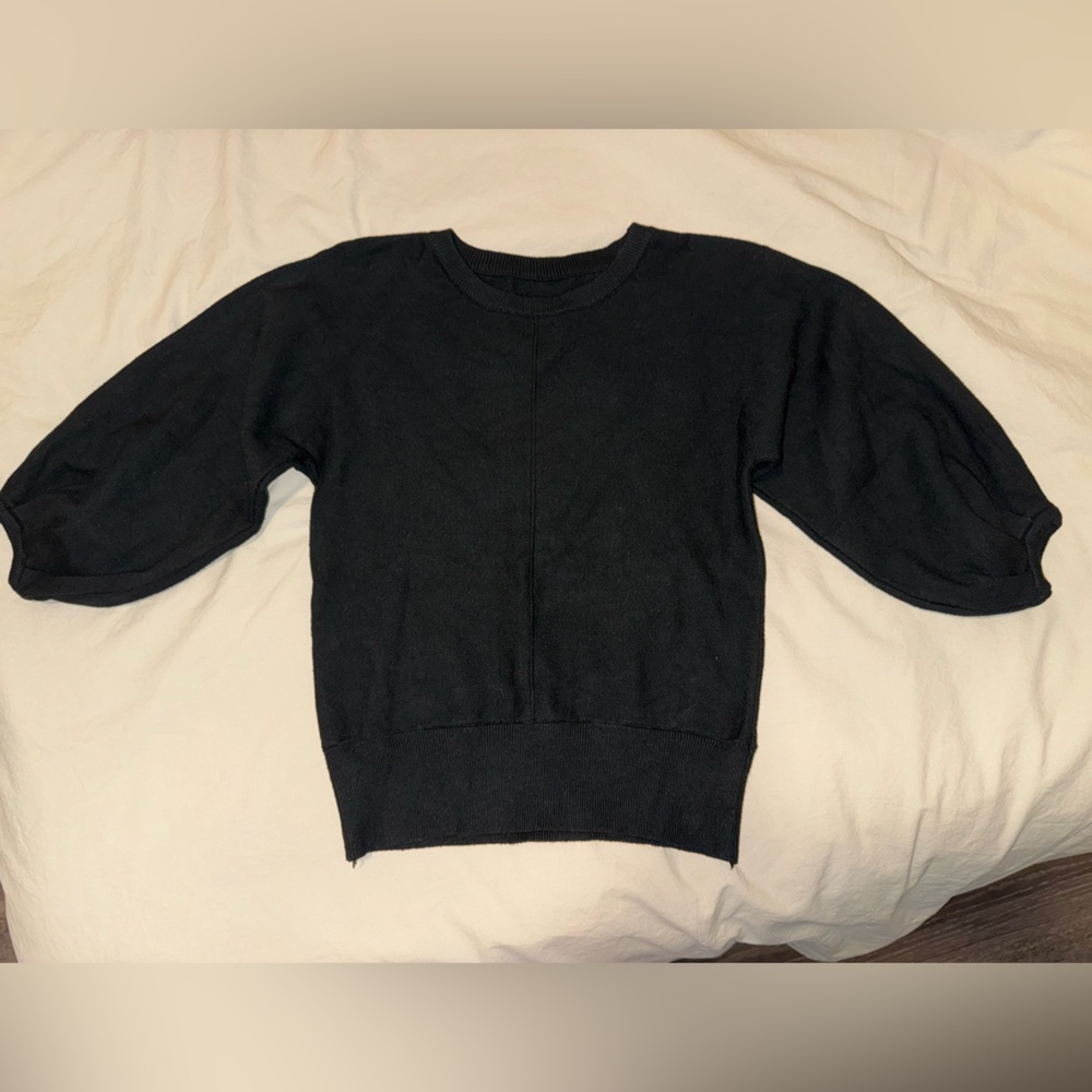 Black Knit Sweater